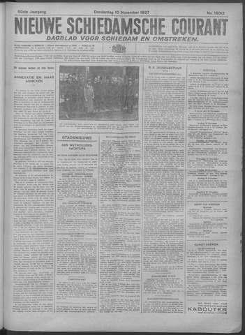 Nieuwe Schiedamsche Courant 1927-11-10