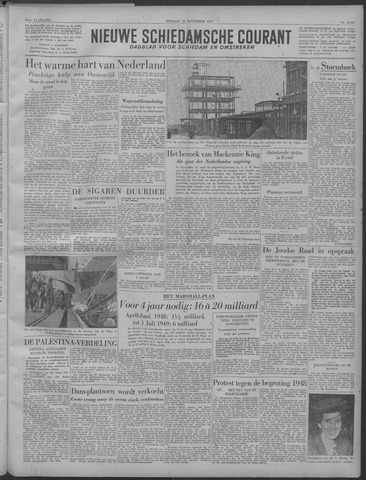 Nieuwe Schiedamsche Courant 1947-11-11