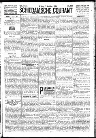 Schiedamsche Courant 1921-10-21