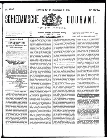 Schiedamsche Courant 1896-05-11