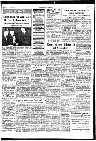 Rotterdamsch Nieuwsblad / Schiedamsche Courant / Rotterdams Dagblad / Waterweg / Algemeen Dagblad 1957-12-21