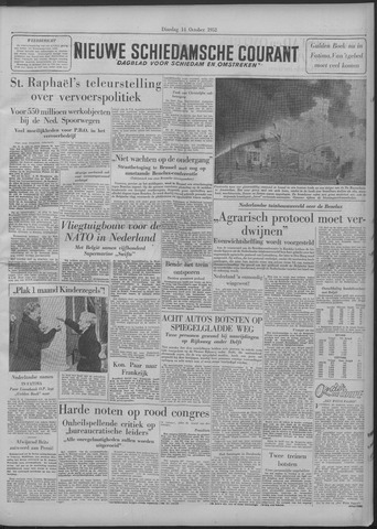 Nieuwe Schiedamsche Courant 1952-10-14
