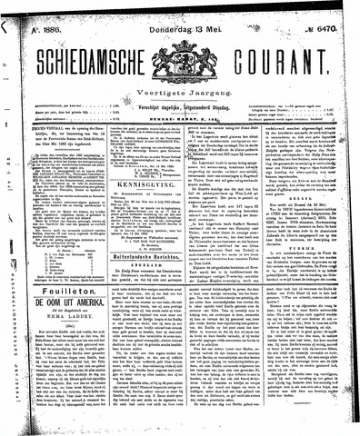 Schiedamsche Courant 1886-05-13