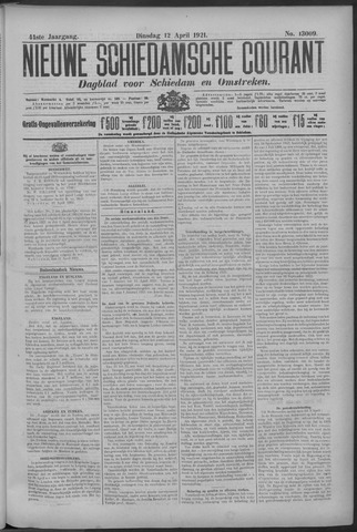 Nieuwe Schiedamsche Courant 1921-04-12