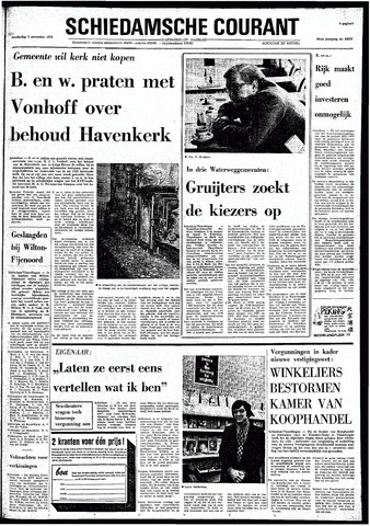 Rotterdamsch Nieuwsblad / Schiedamsche Courant / Rotterdams Dagblad / Waterweg / Algemeen Dagblad 1972-11-02