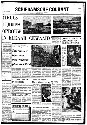 Rotterdamsch Nieuwsblad / Schiedamsche Courant / Rotterdams Dagblad / Waterweg / Algemeen Dagblad 1972-04-08