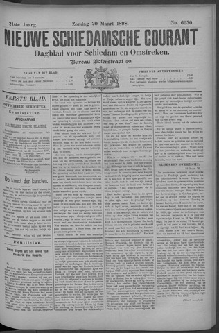 Nieuwe Schiedamsche Courant 1898-03-20