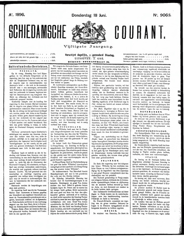 Schiedamsche Courant 1896-06-18