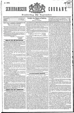 Schiedamsche Courant 1864-09-29