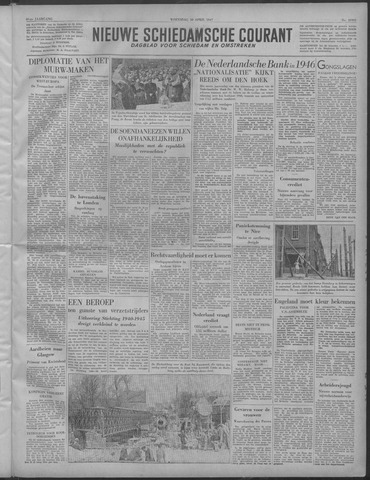 Nieuwe Schiedamsche Courant 1947-04-30