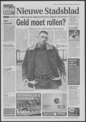 Het Nieuwe Stadsblad 2009-02-04