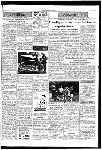 Rotterdamsch Nieuwsblad / Schiedamsche Courant / Rotterdams Dagblad / Waterweg / Algemeen Dagblad 1957-09-20