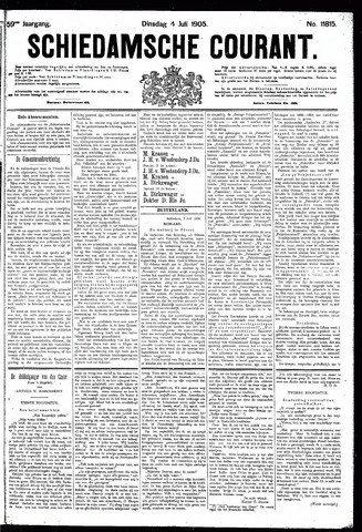 Schiedamsche Courant 1905-07-04