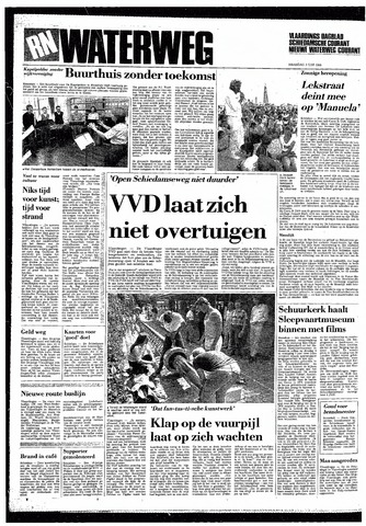 Rotterdamsch Nieuwsblad / Schiedamsche Courant / Rotterdams Dagblad / Waterweg / Algemeen Dagblad 1985-06-03