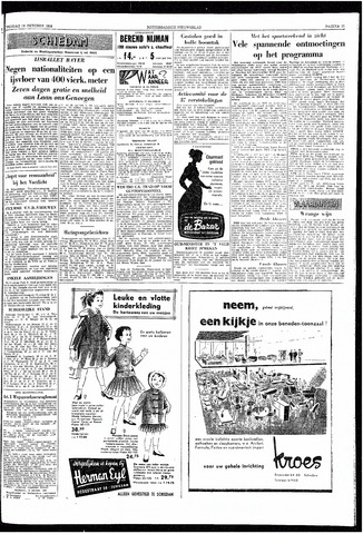 Rotterdamsch Nieuwsblad / Schiedamsche Courant / Rotterdams Dagblad / Waterweg / Algemeen Dagblad 1958-10-10