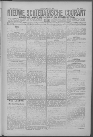 Nieuwe Schiedamsche Courant 1924-01-09