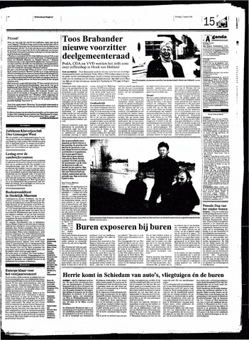 Ritmisch pleegouders Gevestigde theorie Rotterdamsch Nieuwsblad / Schiedamsche Courant / Rotterdams Dagblad /  Waterweg / Algemeen Dagblad | 17 maart 1998 | pagina 3 - Gemeentearchief  Schiedam - Krantenkijker