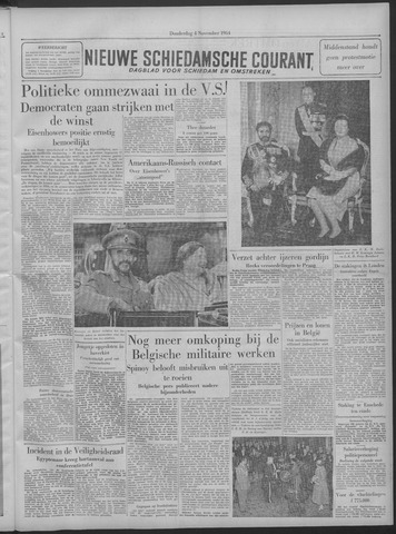 Nieuwe Schiedamsche Courant 1954-11-04