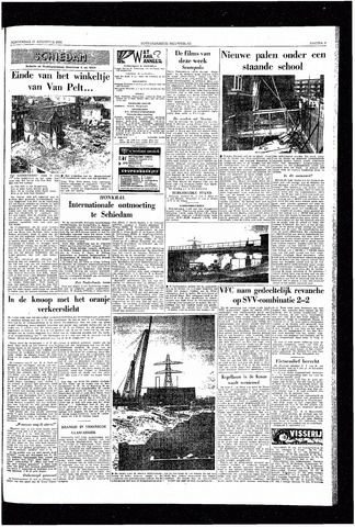 Rotterdamsch Nieuwsblad / Schiedamsche Courant / Rotterdams Dagblad / Waterweg / Algemeen Dagblad 1958-08-21