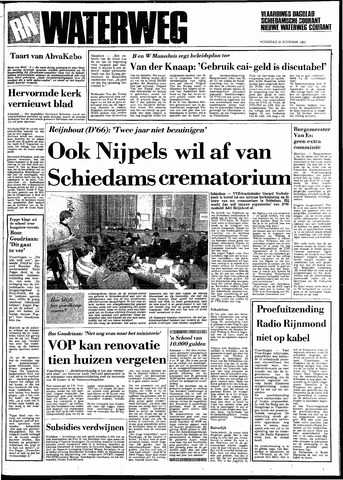 Rotterdamsch Nieuwsblad / Schiedamsche Courant / Rotterdams Dagblad / Waterweg / Algemeen Dagblad 1983-11-30