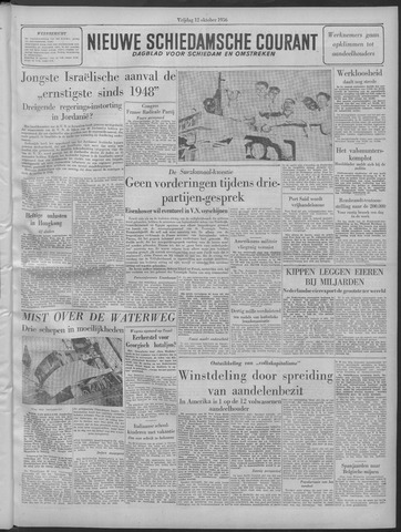 Nieuwe Schiedamsche Courant 1956-10-12