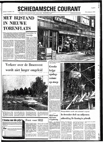 Rotterdamsch Nieuwsblad / Schiedamsche Courant / Rotterdams Dagblad / Waterweg / Algemeen Dagblad 1972-09-23