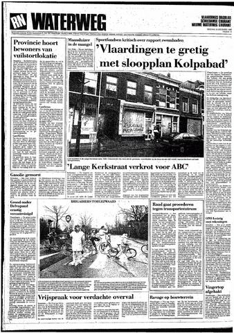 Rotterdamsch Nieuwsblad / Schiedamsche Courant / Rotterdams Dagblad / Waterweg / Algemeen Dagblad 1989-12-19