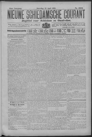 Nieuwe Schiedamsche Courant 1921-04-23