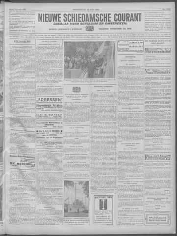 Nieuwe Schiedamsche Courant 1934-07-19