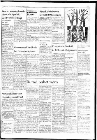 Rotterdamsch Nieuwsblad / Schiedamsche Courant / Rotterdams Dagblad / Waterweg / Algemeen Dagblad 1969-02-06