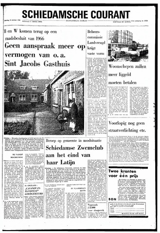 Rotterdamsch Nieuwsblad / Schiedamsche Courant / Rotterdams Dagblad / Waterweg / Algemeen Dagblad 1969-10-18