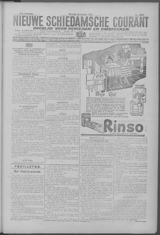 Nieuwe Schiedamsche Courant 1924-01-28