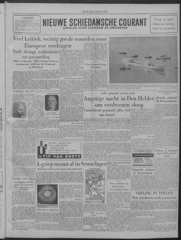Nieuwe Schiedamsche Courant 1957-10-03
