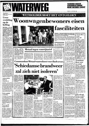 Rotterdamsch Nieuwsblad / Schiedamsche Courant / Rotterdams Dagblad / Waterweg / Algemeen Dagblad 1984-10-19