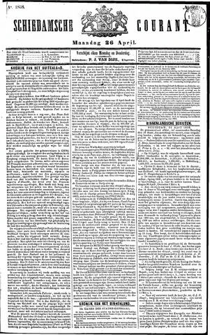 Schiedamsche Courant 1858-04-26