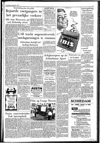 Rotterdamsch Parool / De Schiedammer 1960-09-14