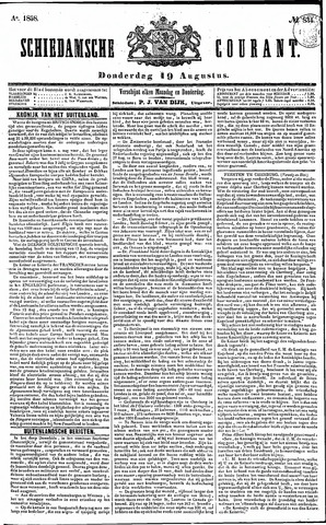 Schiedamsche Courant 1858-08-19