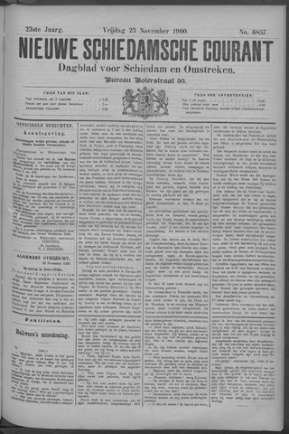 Nieuwe Schiedamsche Courant 1900-11-23