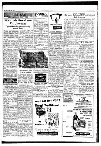 Rotterdamsch Nieuwsblad / Schiedamsche Courant / Rotterdams Dagblad / Waterweg / Algemeen Dagblad 1957-03-08