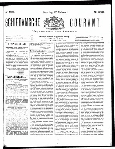 Schiedamsche Courant 1896-02-22