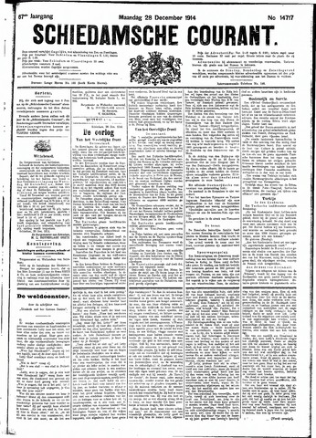 Schiedamsche Courant 1914-12-28