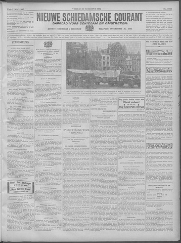 Nieuwe Schiedamsche Courant 1934-08-24