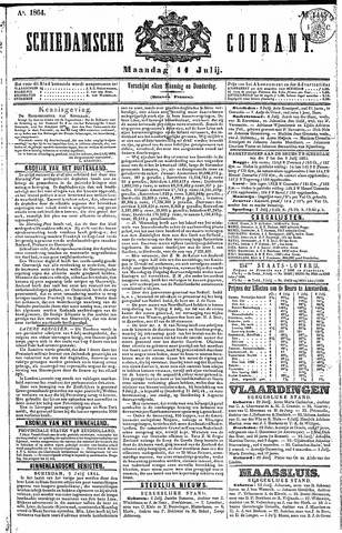 Schiedamsche Courant 1864-07-11