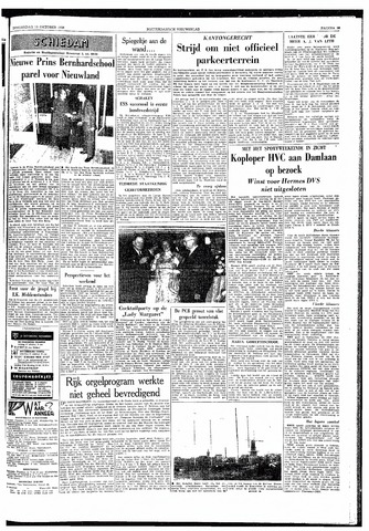 Rotterdamsch Nieuwsblad / Schiedamsche Courant / Rotterdams Dagblad / Waterweg / Algemeen Dagblad 1958-10-16