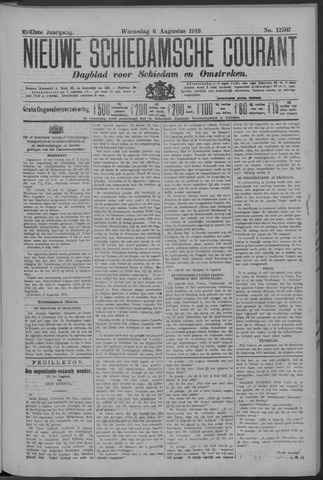 Nieuwe Schiedamsche Courant 1919-08-06