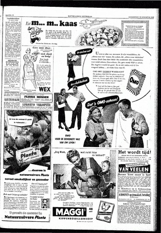 Rotterdamsch Nieuwsblad / Schiedamsche Courant / Rotterdams Dagblad / Waterweg / Algemeen Dagblad 1955-08-18