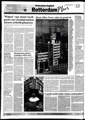 Rotterdamsch Nieuwsblad / Schiedamsche Courant / Rotterdams Dagblad / Waterweg / Algemeen Dagblad 1994-11-19