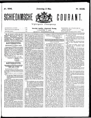 Schiedamsche Courant 1896-05-02