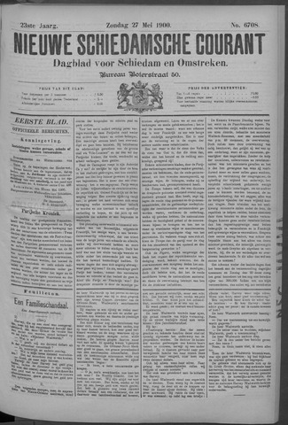 Nieuwe Schiedamsche Courant 1900-05-27