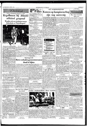Rotterdamsch Nieuwsblad / Schiedamsche Courant / Rotterdams Dagblad / Waterweg / Algemeen Dagblad 1958-04-24